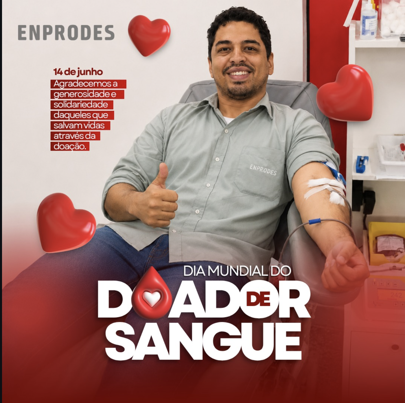 Dia Mundial do Doador de Sangue